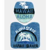 ブルー | HAWAIIAN TOILETRY COVER&MAT | チャイハネ