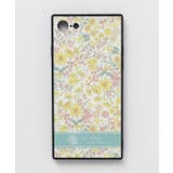 イエロー | 【欧州航路】iPhoneSE/8/7兼用 ガラス製スマホケース ブルーム | アミナコレクション