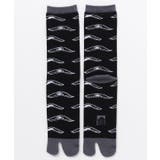 ブラック系その他 | 【カヤ】足袋型くつ下25~28cm 小紋雅話 くまの | チャイハネ
