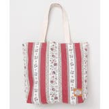 ホワイト×レッド | 【欧州航路】プロバンスビッグトートバッグ | アミナコレクション