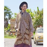 ベージュ | 【チャイハネ】タビーテMEN'Sロングシャツ | アミナコレクション