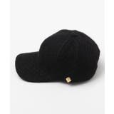 ブラック | 【欧州航路】ニットステッチキャップ | アミナコレクション