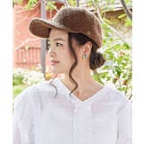 ブラウン | 【欧州航路】ニットステッチキャップ | アミナコレクション