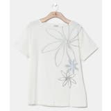 オフホワイト | 【Maunaloa】シャインティアレTシャツ | チャイハネ