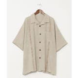 ベージュ | 【チャイハネ】カフィーメンズシャツ | チャイハネ