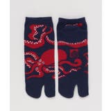 レッド | 【カヤ】蛸(たこ)足袋型くつ下25~28cm | アミナコレクション
