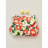 ホワイト×レッド | 【カヤ】帆布堂 和華 親子がま口 | アミナコレクション 