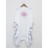 ホワイト | 【チャイハネ】エスニック柄スマートカーディガン | アミナコレクション