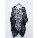 ブラック系その他 | 【チャイハネ】エスニック柄スマートカーディガン | アミナコレクション