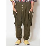 カーキ | 【チャイハネ】ジャージ変形MEN'Sサルエルパンツ | チャイハネ