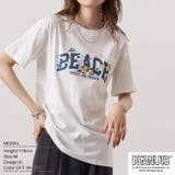 スヌーピー Tシャツ 半袖 プリント SNOOPY PEANUTS | CharaBasket | 詳細画像1 