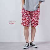 アロハ ハーフ パンツ ハワイアン 夏 カジュアル サーフ ALOHA | CharaBasket | 詳細画像3 