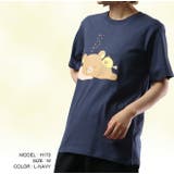 リラックマ サンエックス Tシャツ 半袖 プリント トップス San-X | CharaBasket | 詳細画像4 