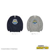 ミニオン 裏起毛 トレーナー 秋冬 ミニオンズ サガラ刺繍 スウェット | CharaBasket | 詳細画像8 