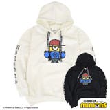 ミニオン 裏起毛 パーカー 秋冬 ミニオンズ プリント プルパーカー | CharaBasket | 詳細画像1 