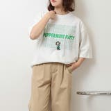 スヌーピー Tシャツ ドロップショルダー | CharaBasket | 詳細画像2 