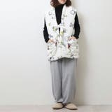 スヌーピー ベスト 半纏 ルームウェア 部屋着 防寒 ボア フリース | CharaBasket | 詳細画像2 