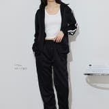 ジャージ ライン ジャケット 長袖 アウター スポーツ 部屋着 トレーニング | CharaBasket | 詳細画像2