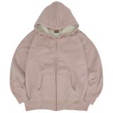 無地 ZIPパーカー 裏ボア メンズ レディース | CharaBasket | 詳細画像6 