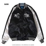 ハンギョドン スカジャン 刺繍 リバーシブル 長袖 アウター 2WAY | CharaBasket | 詳細画像15