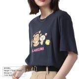 リラックマ サンエックス Tシャツ 半袖 トップス プリント San-X | CharaBasket | 詳細画像4 