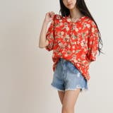 ハローキティアロハ シャツ 半袖 | CharaBasket | 詳細画像2 