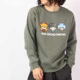 エヴァンゲリオン ミクロマクロ トレーナー 裏起毛 プリント | CharaBasket | 詳細画像10 