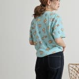 リラックマ 総柄 半袖Tシャツ | CharaBasket | 詳細画像4 