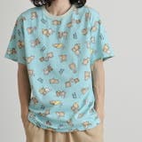 リラックマ 総柄 半袖Tシャツ | CharaBasket | 詳細画像5 