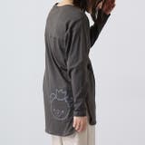 リラックマ チュニック 長袖 Tシャツ 春夏秋 San-x Rilakkuma | CharaBasket | 詳細画像7