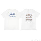 P chan 9連キャラクタープリントTシャツ | CharaBasket | 詳細画像2 