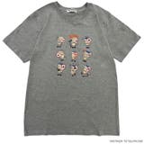 P chan 9連キャラクタープリントTシャツ | CharaBasket | 詳細画像7 