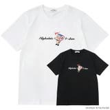 P CHAN ロゴプリントTシャツ | CharaBasket | 詳細画像1 