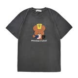 くまのがっこう サガラ刺 天竺 半袖 Tシャツ カットソー 春夏 絵本 | CharaBasket | 詳細画像5 
