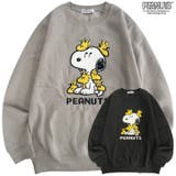 スヌーピー ウッドストック 裏起毛トレーナー | CharaBasket | 詳細画像7 