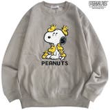 スヌーピー ウッドストック 裏起毛トレーナー | CharaBasket | 詳細画像2 
