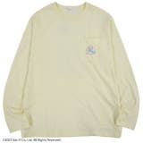 すみっコぐらし 長袖 Tシャツ ポケット バック プリント San-X | CharaBasket | 詳細画像4 