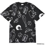 にゃんこ大戦争 Tシャツ 半袖 プリント 総柄 トップス メンズ レディース | CharaBasket | 詳細画像2