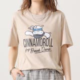 シナモロール Tシャツ 半袖 プリント サンリオ キャラクターズ | CharaBasket | 詳細画像4 