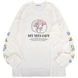 マイメロディ ロンT 長袖 Tシャツ サンリオキャラクターズ プリント 春 秋 | CharaBasket | 詳細画像3 