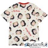ベティー ブープ Tシャツ 半袖 総柄 プリント トップス メンズ レディース | CharaBasket | 詳細画像4 