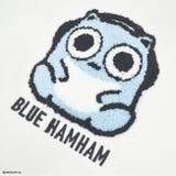 ブルーハムハム トレーナー 刺繍 長袖 裏起毛 スウェット M L LL | CharaBasket | 詳細画像5 