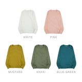 オーガニック コットン Tシャツ カットソー レディース 長袖 綿100% | CharaBasket | 詳細画像15