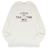 くまのがっこう Tシャツ 長袖 レディース ジャッキー プリント | CharaBasket | 詳細画像2 