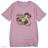ペコちゃん 不二家 ミルキー Tシャツ 半袖 レディース レトロ プリント | CharaBasket | 詳細画像2 