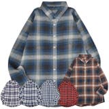 チェックシャツ シャツ トップス 長袖 チェック ポケット | CharaBasket | 詳細画像1 