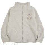 リラックマ シープ ボア ジャケット 長袖 刺繍 サンエックス M L LL | CharaBasket | 詳細画像2