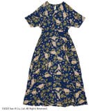 リラックマ サンエックス ワンピース レディース アロハ 半袖 夏 San-X | CharaBasket | 詳細画像8 