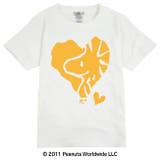 スヌーピー ハート ウッドストック 半袖 Tシャツ キッズ 子供服 | CharaBasket【KIDS】 | 詳細画像1 