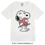 スヌーピー ベル 女の子 ハート 半袖Ｔシャツ キッズ 子供服 | CharaBasket【KIDS】 | 詳細画像1 